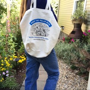 Save the Polar Bears Tote Bag